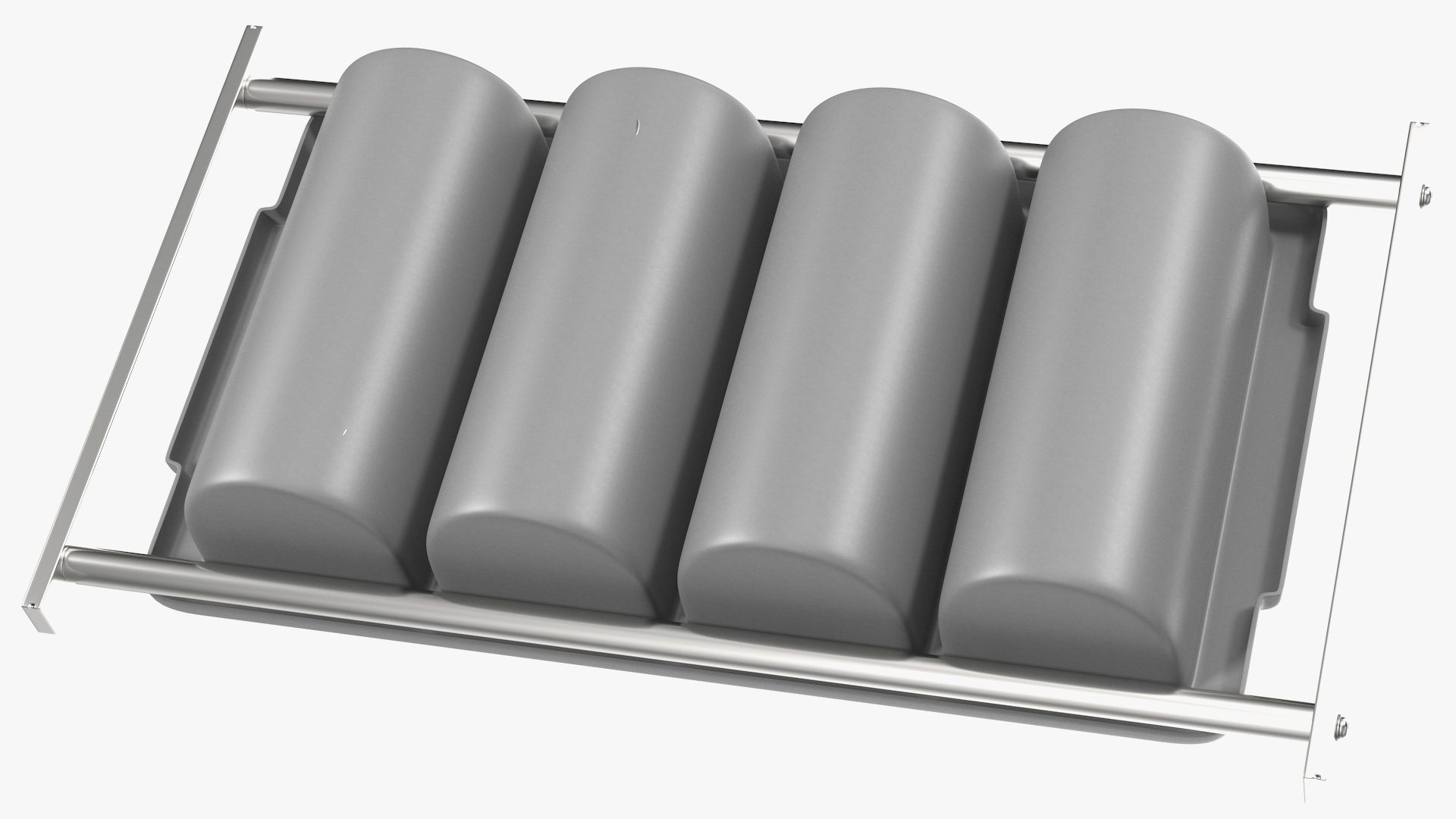 3D Tray with Cutlery Utensils