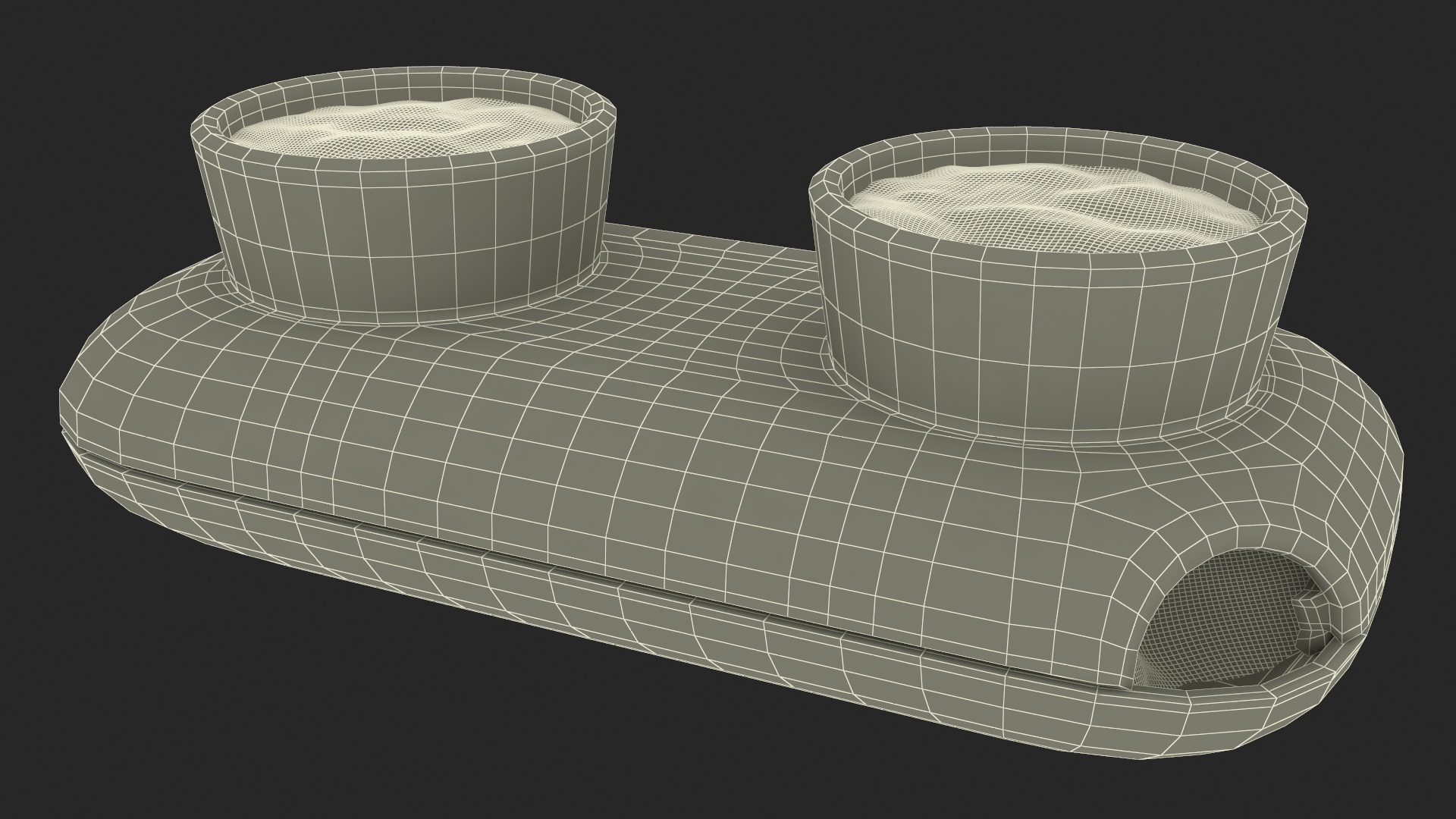3D model Double Herb Pot Sagaform Green