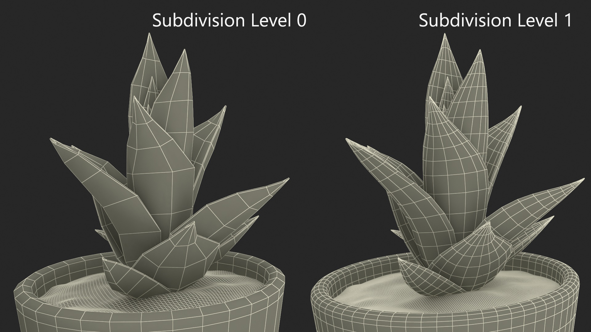 3D model Double Herb Pot Sagaform Green