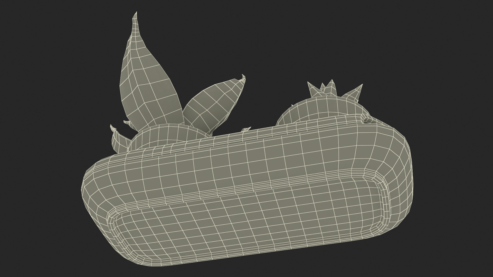 3D model Double Herb Pot Sagaform Green