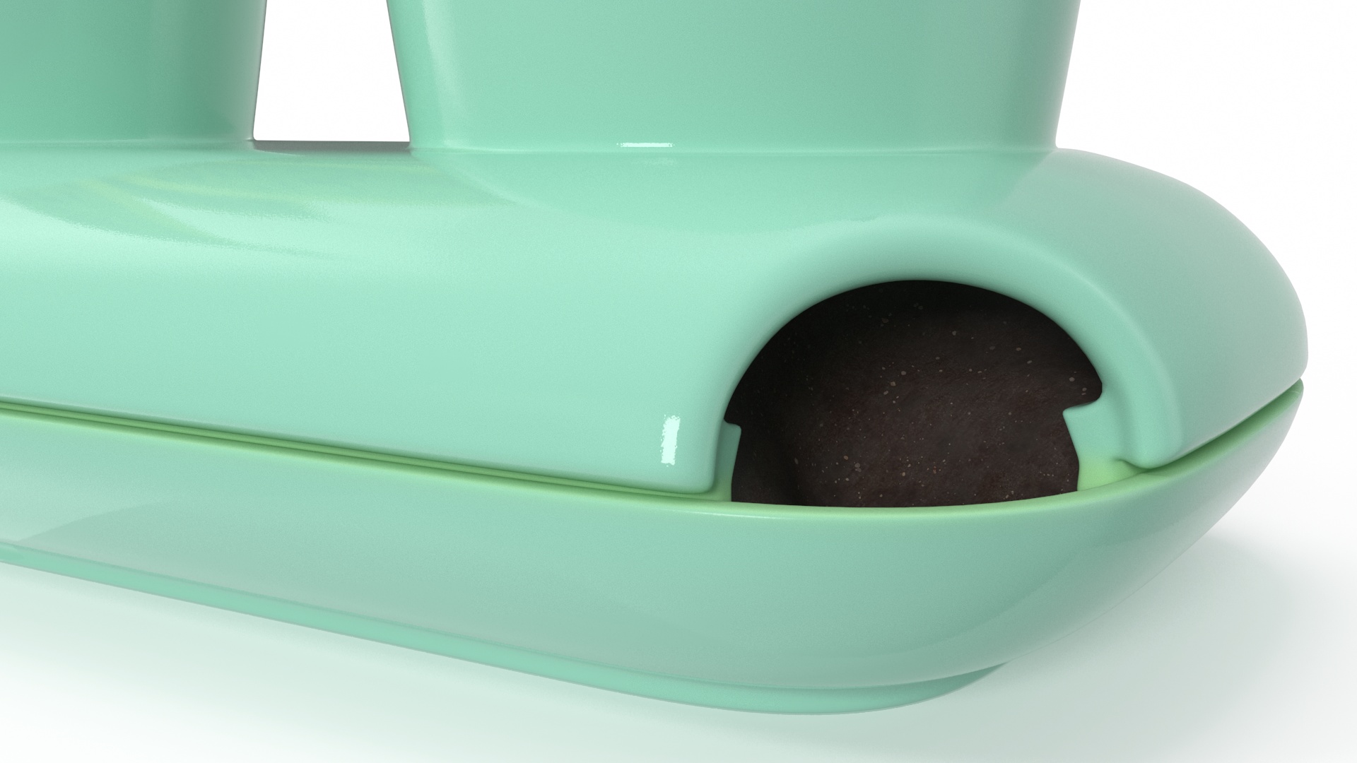 3D model Double Herb Pot Sagaform Green