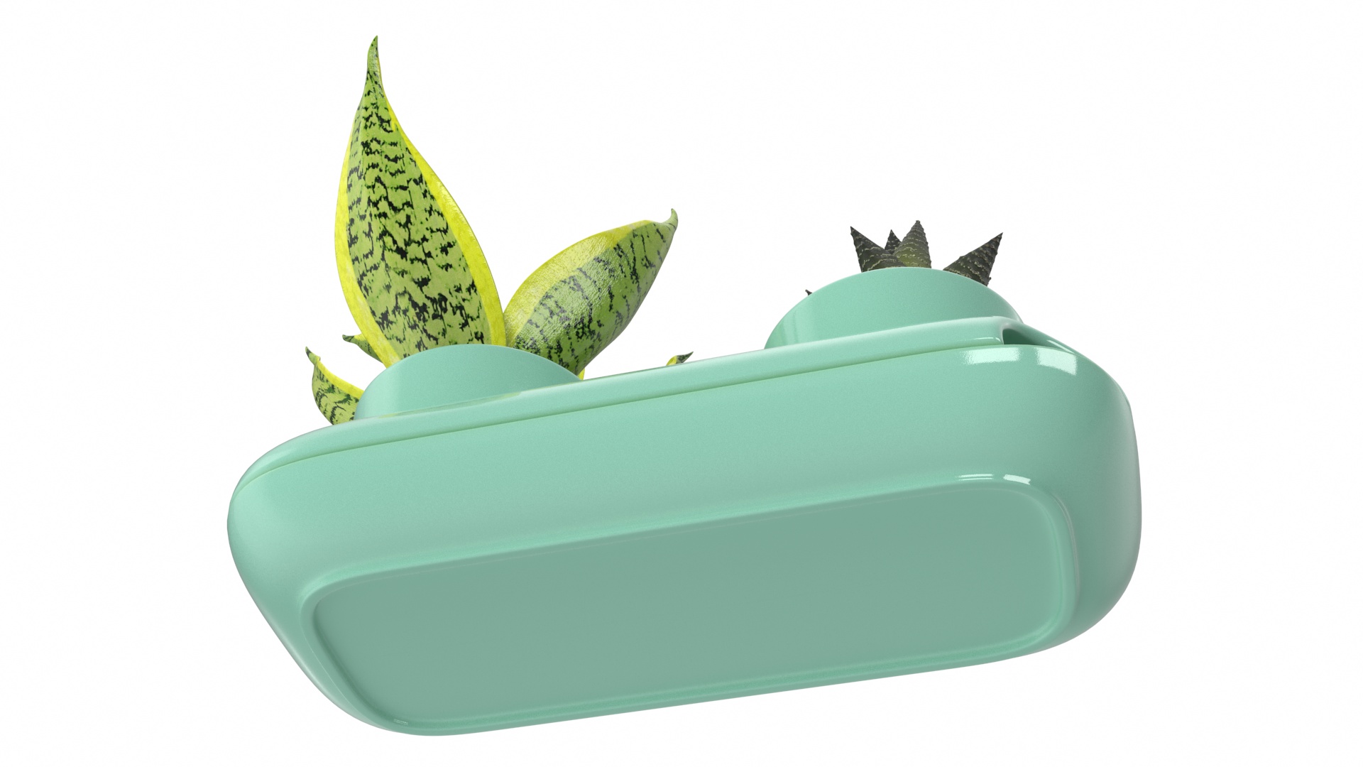 3D model Double Herb Pot Sagaform Green