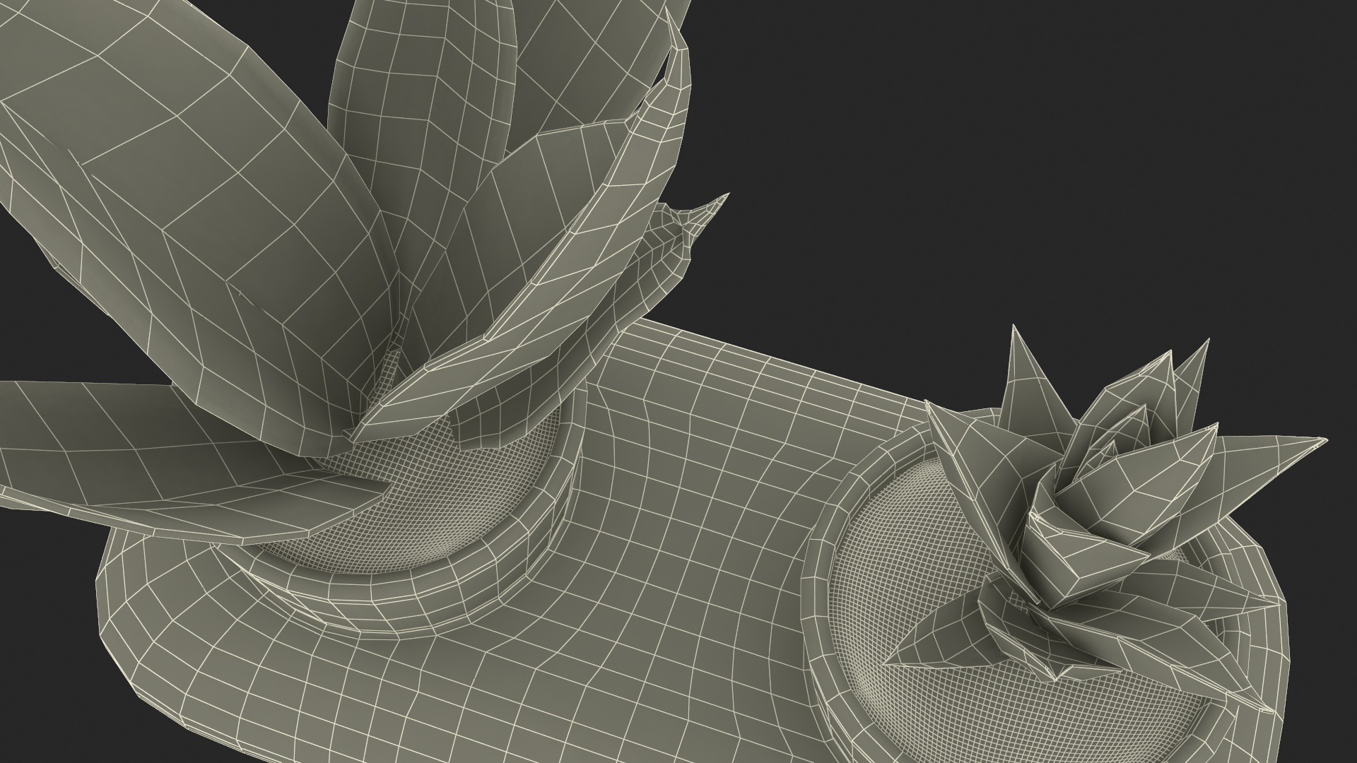 3D model Double Herb Pot Sagaform Green