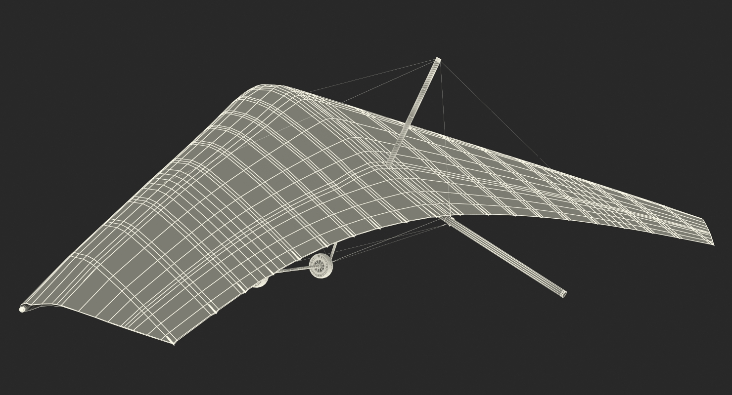 3D model Flexible Wing Hang Glider