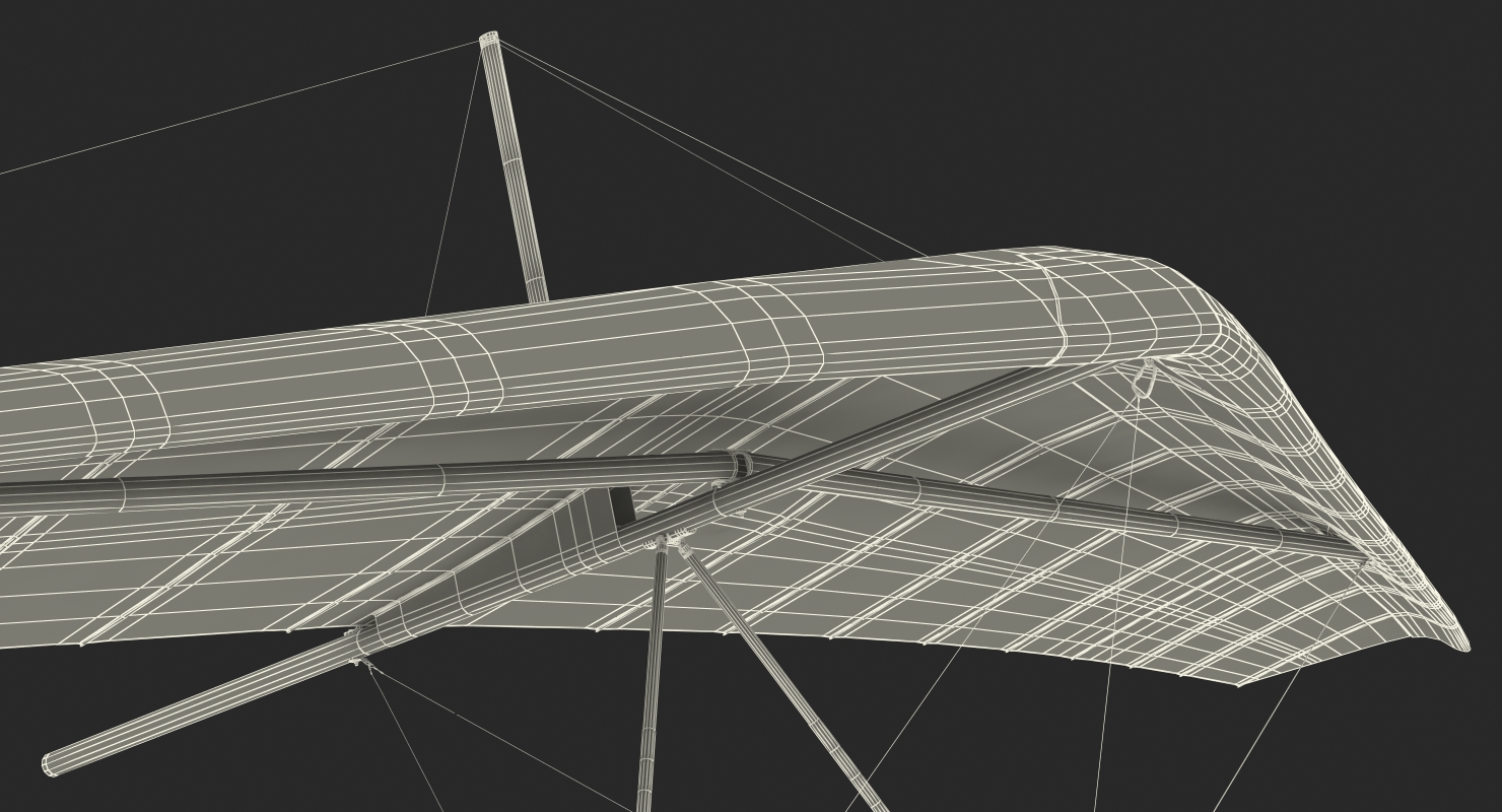 3D model Flexible Wing Hang Glider