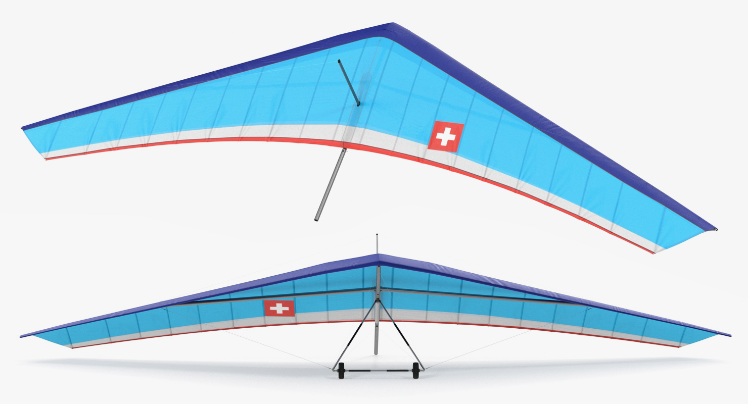 3D model Flexible Wing Hang Glider
