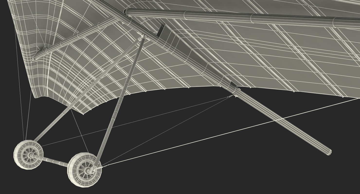 3D model Flexible Wing Hang Glider