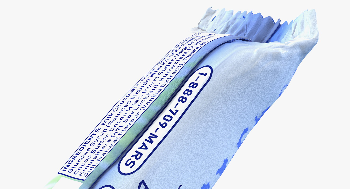 3D model Bounty Chocolate Bar