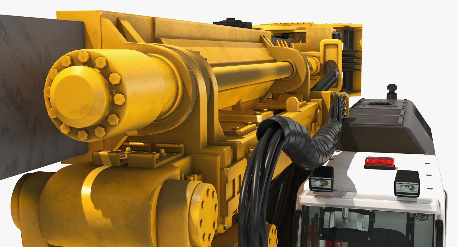 3D model Bauer RG16T Pile Driver Folded