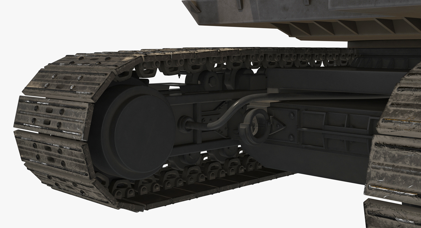 3D model Bauer RG16T Pile Driver Folded