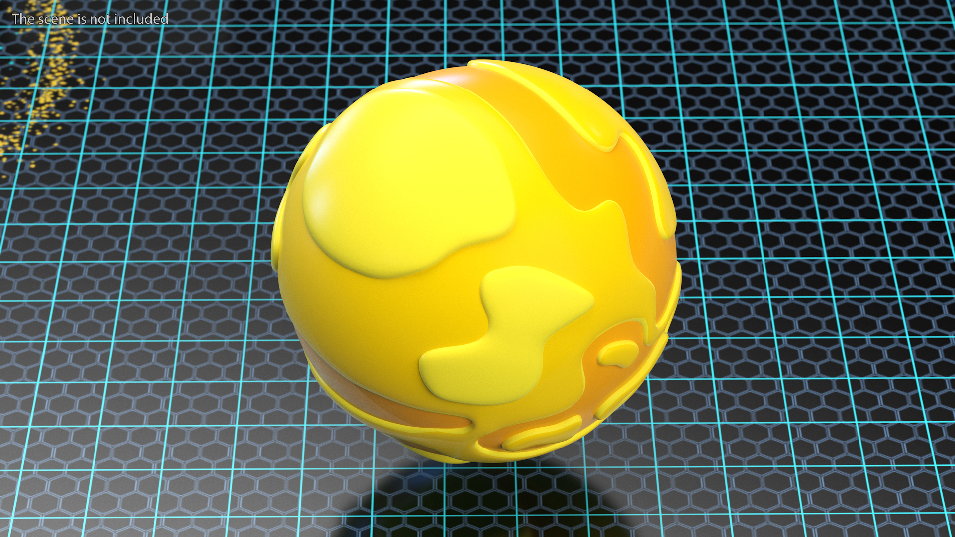 3D Cartoon Sun