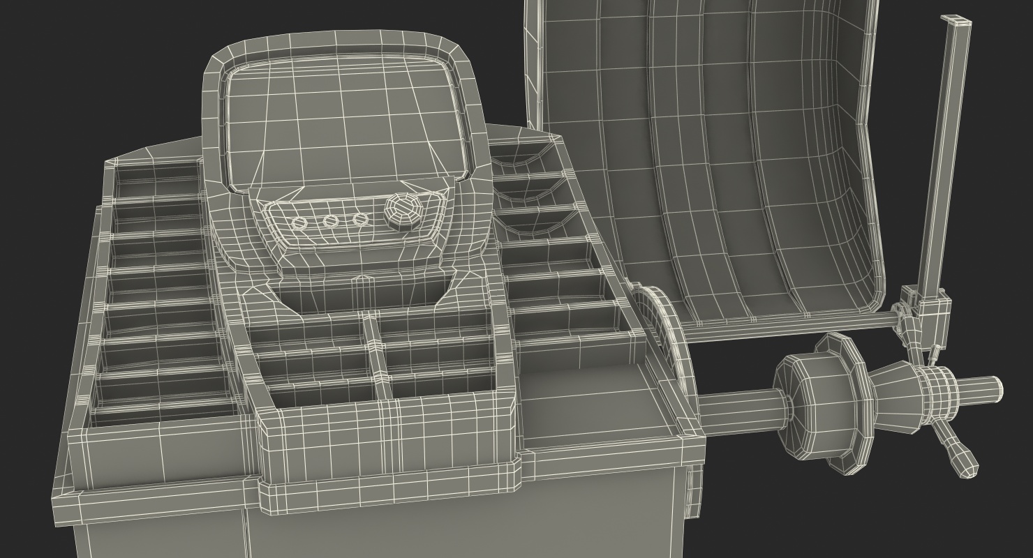 Fully Atomatic Wheel Balancer 3D model