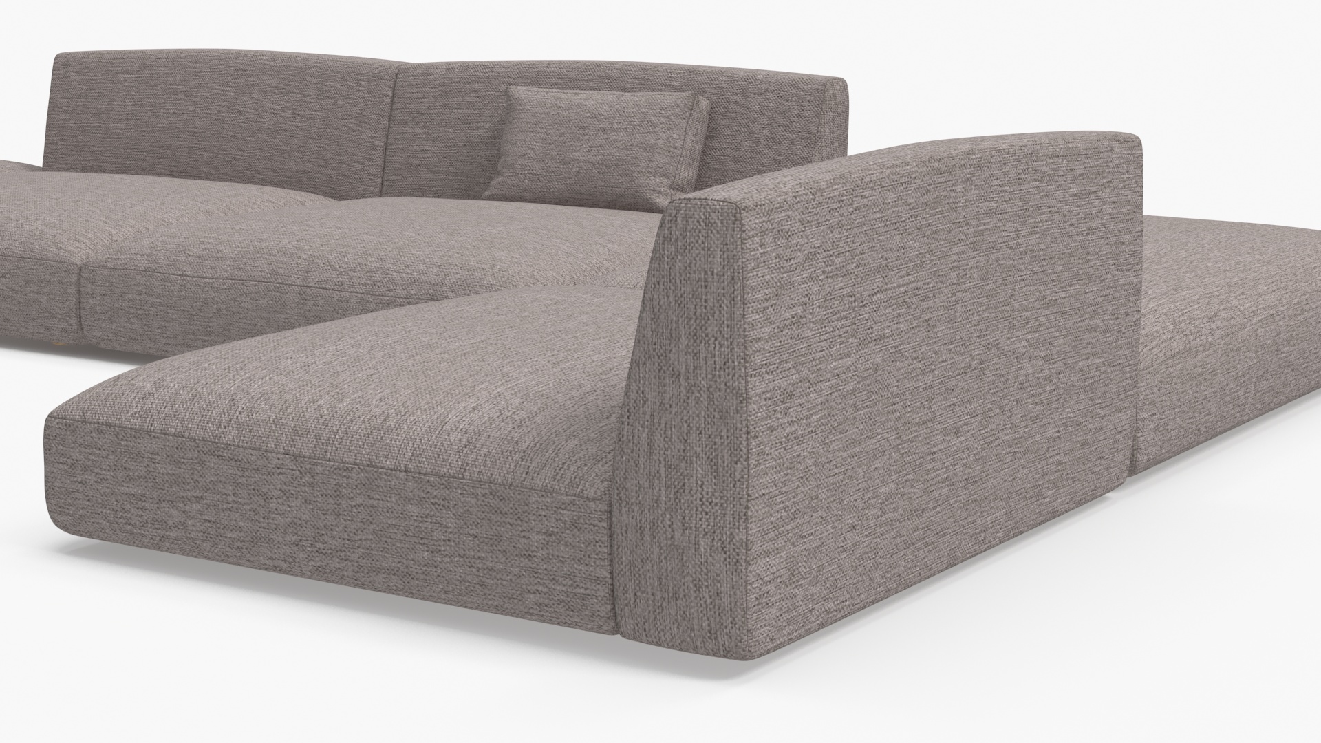 Minimalist Lounge Sofa 3D