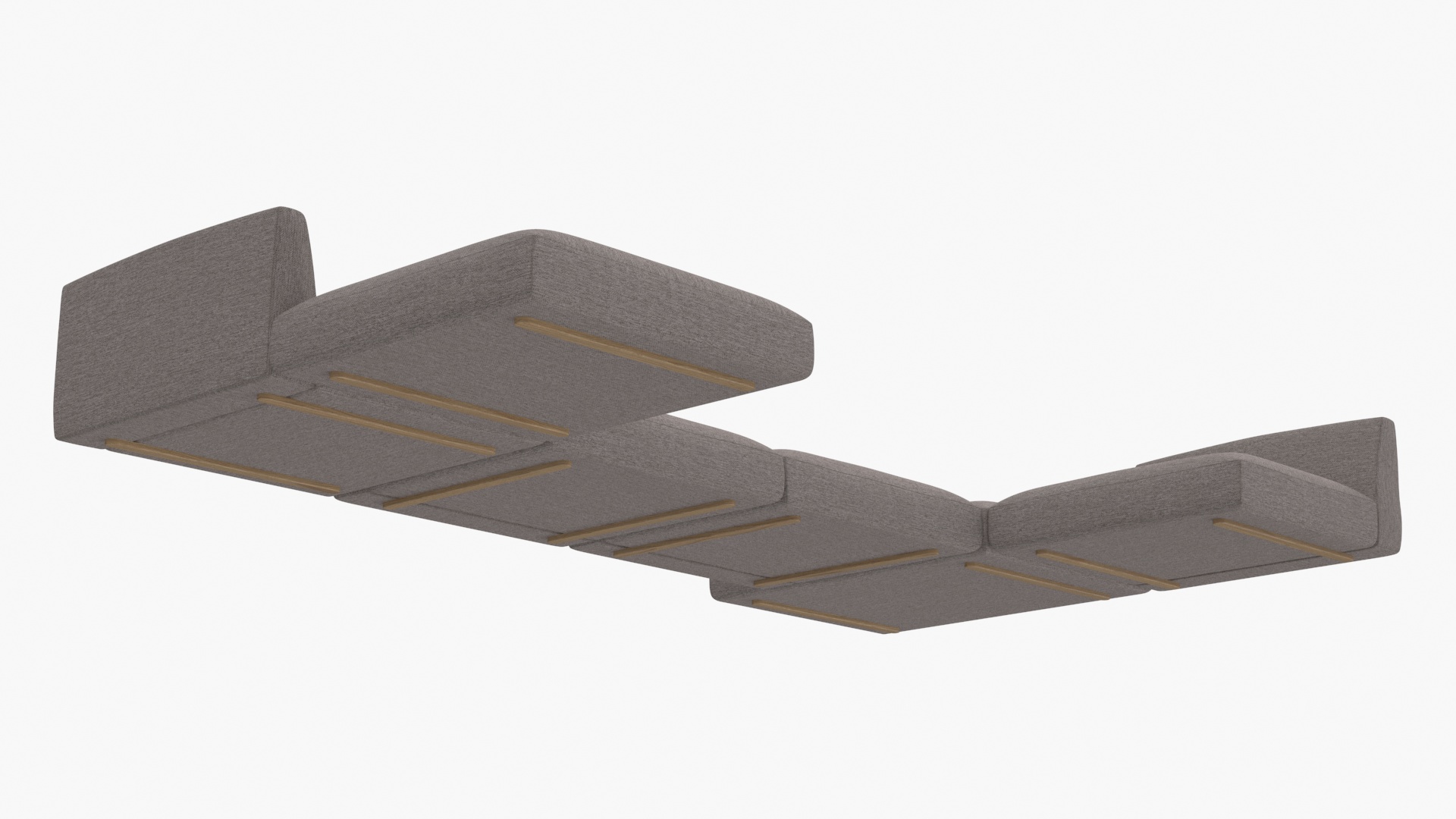 Minimalist Lounge Sofa 3D