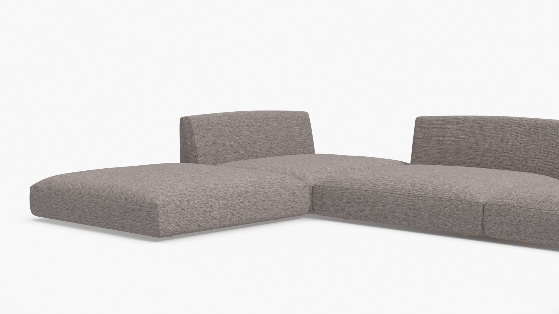 Minimalist Lounge Sofa 3D