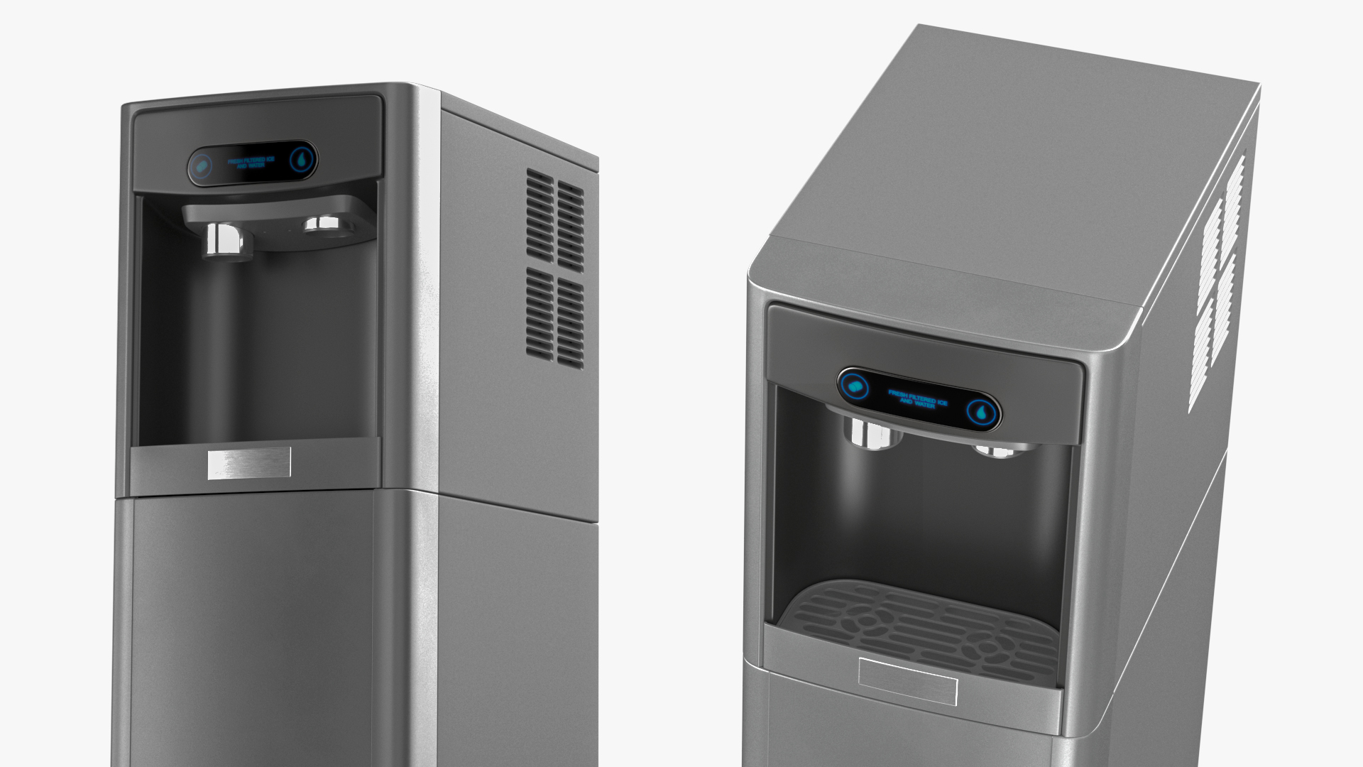 3D Freestanding Water Dispenser model