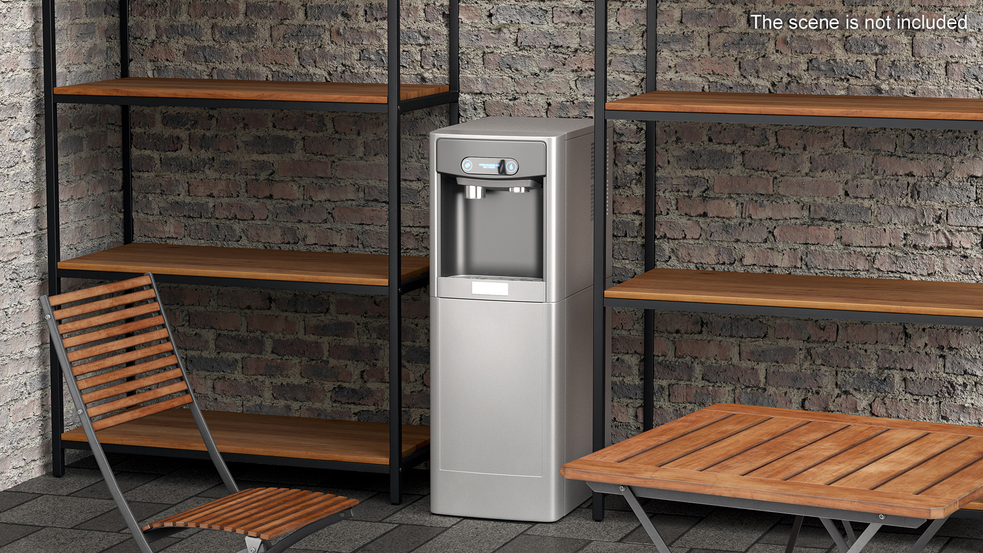 3D Freestanding Water Dispenser model