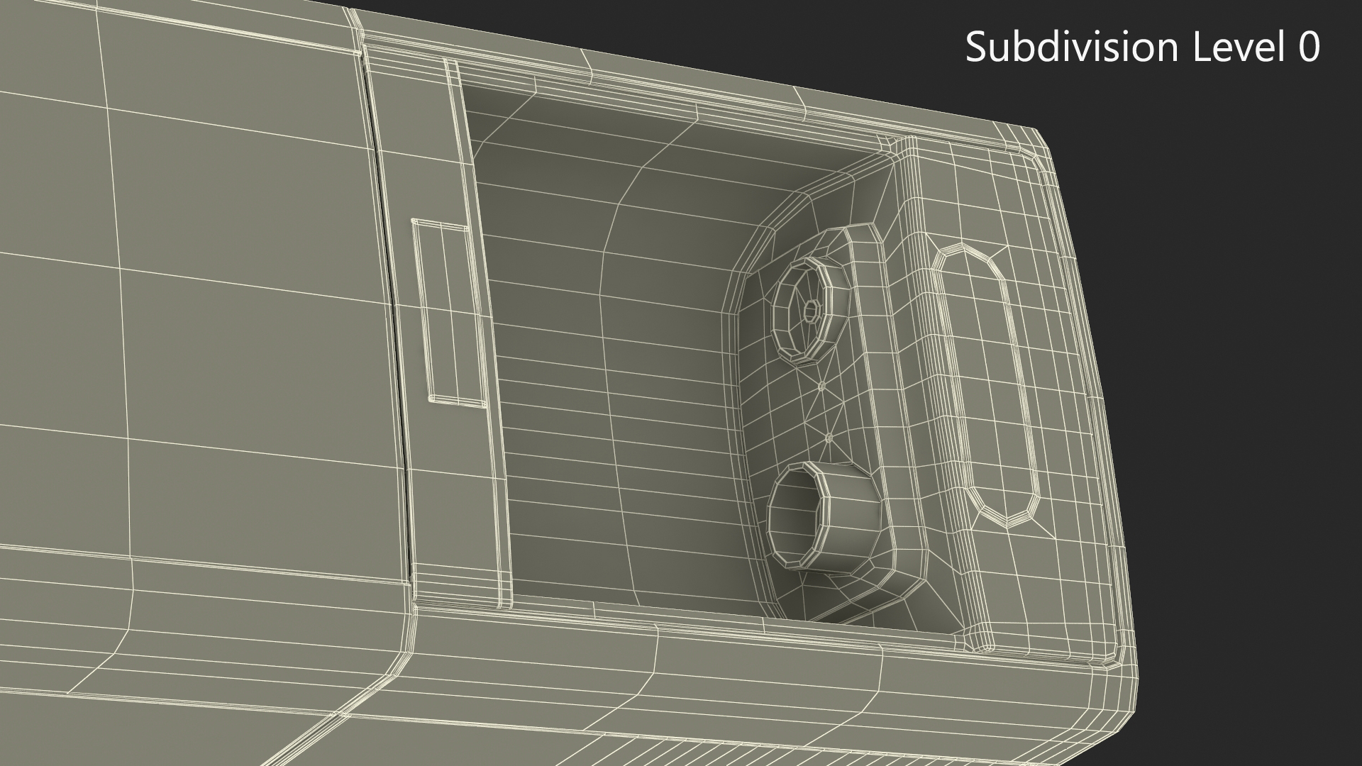 3D Freestanding Water Dispenser model