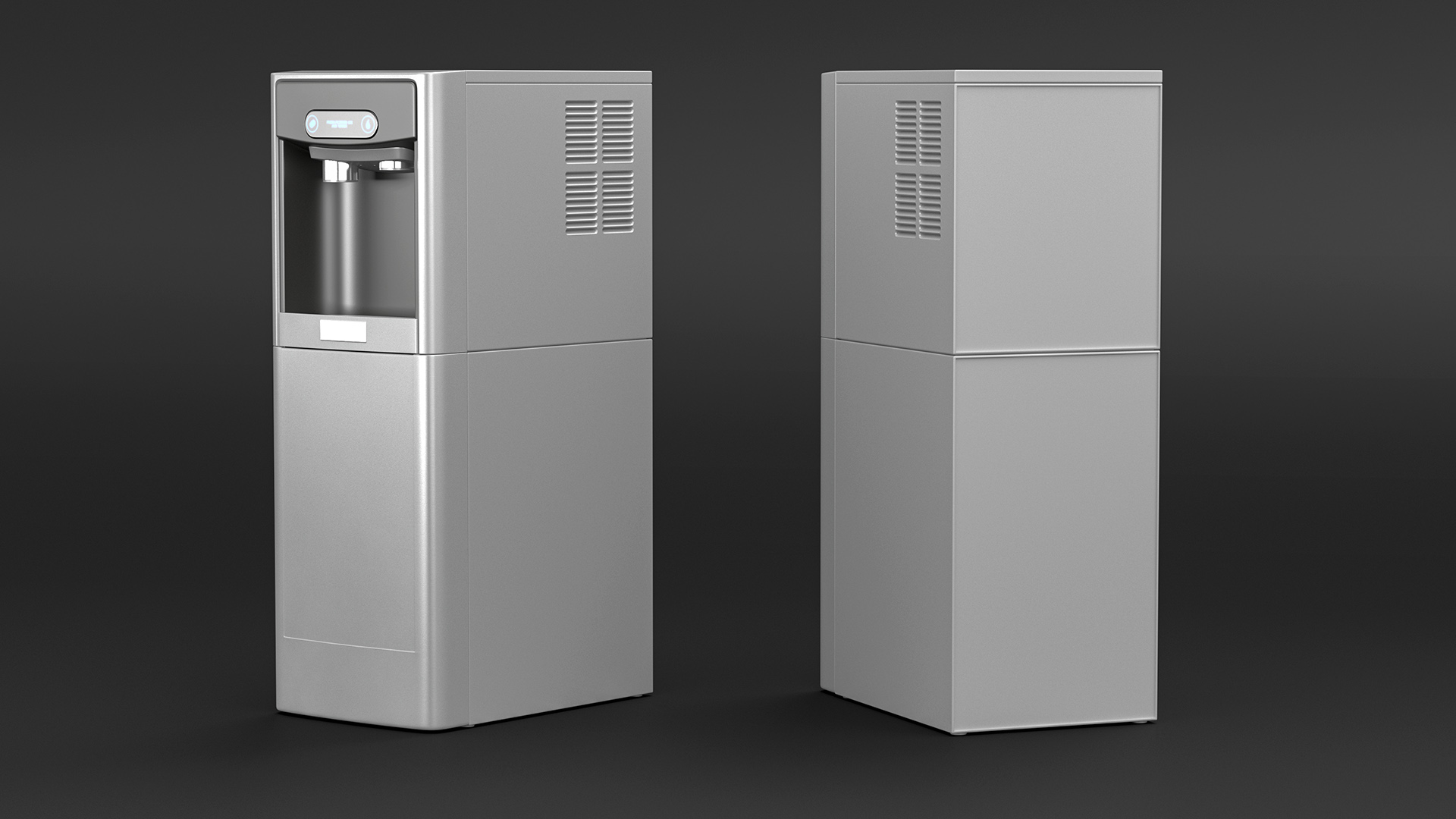 3D Freestanding Water Dispenser model