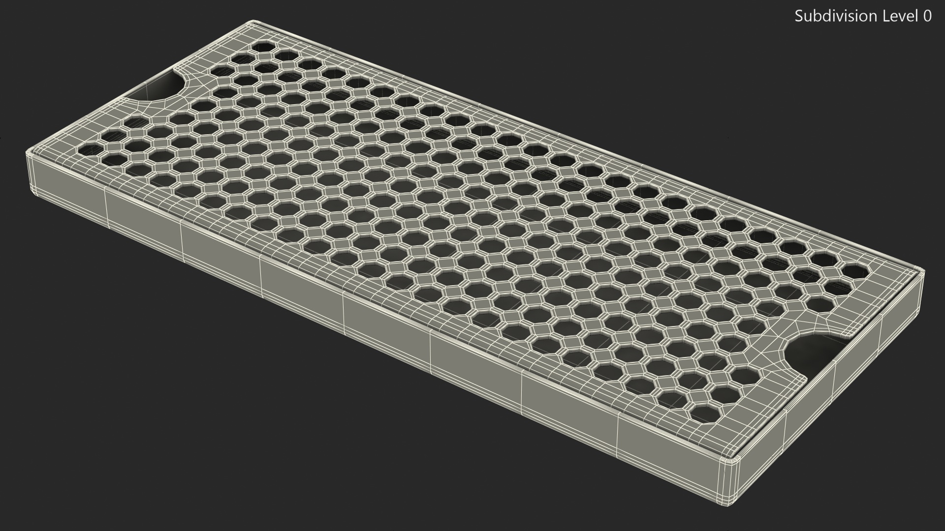 3D model Stainless Steel Drip Tray