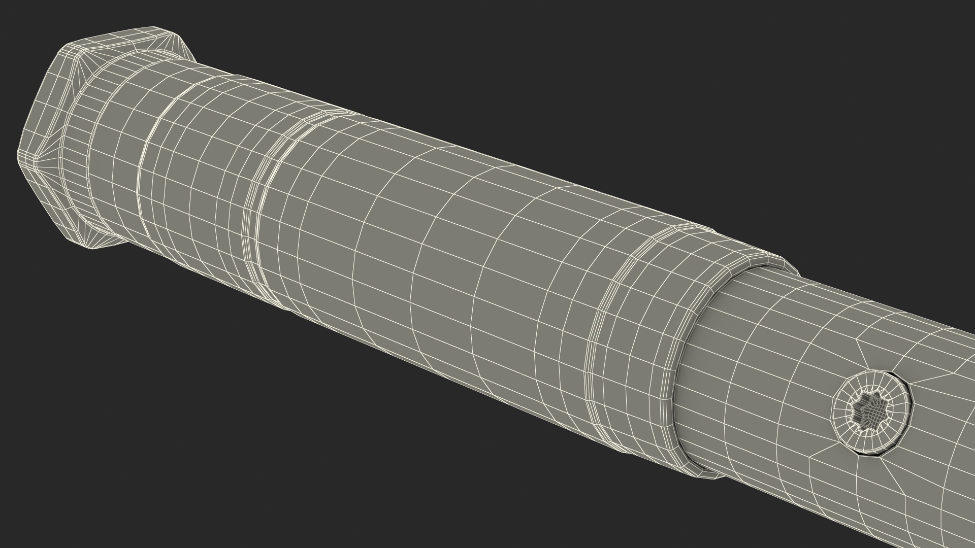 Tekton 20mm Drive Click Torque Wrench 3D