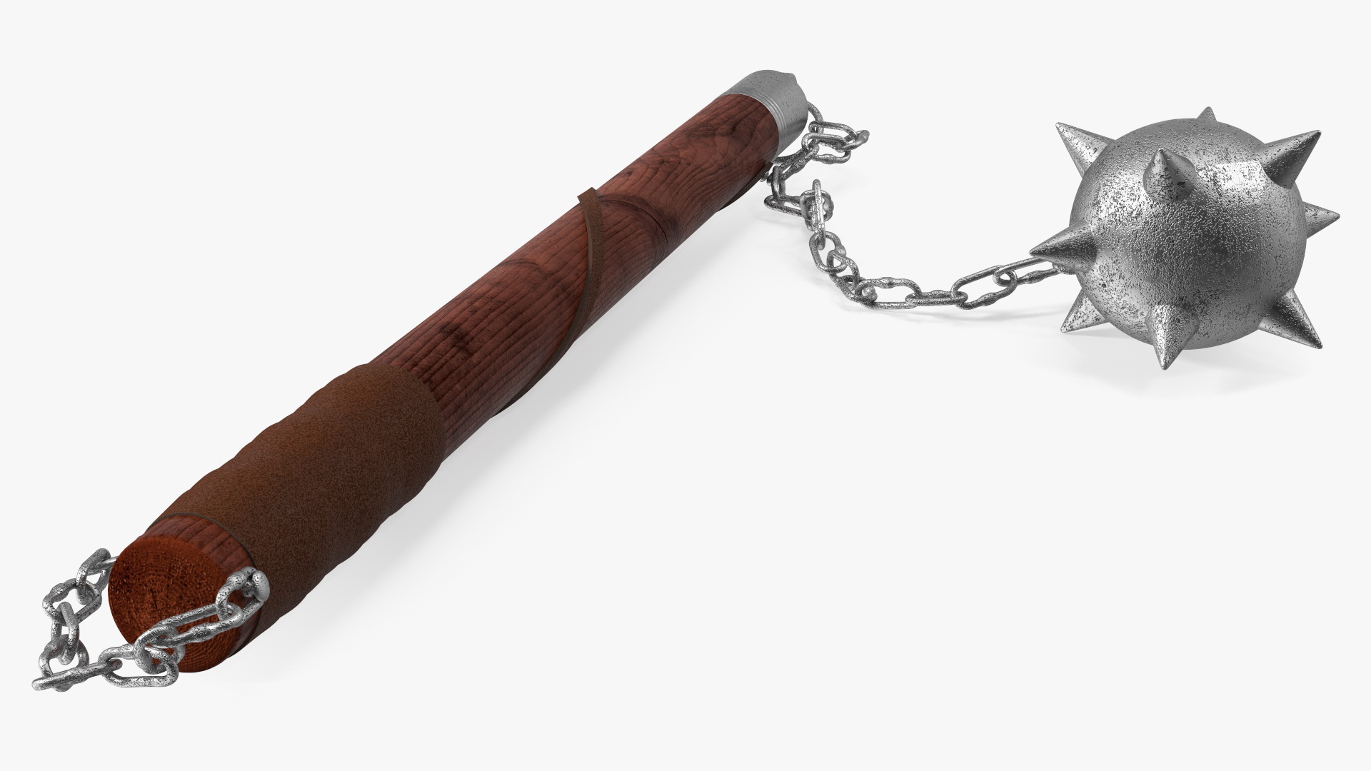 3D Single Ball Medieval Flail