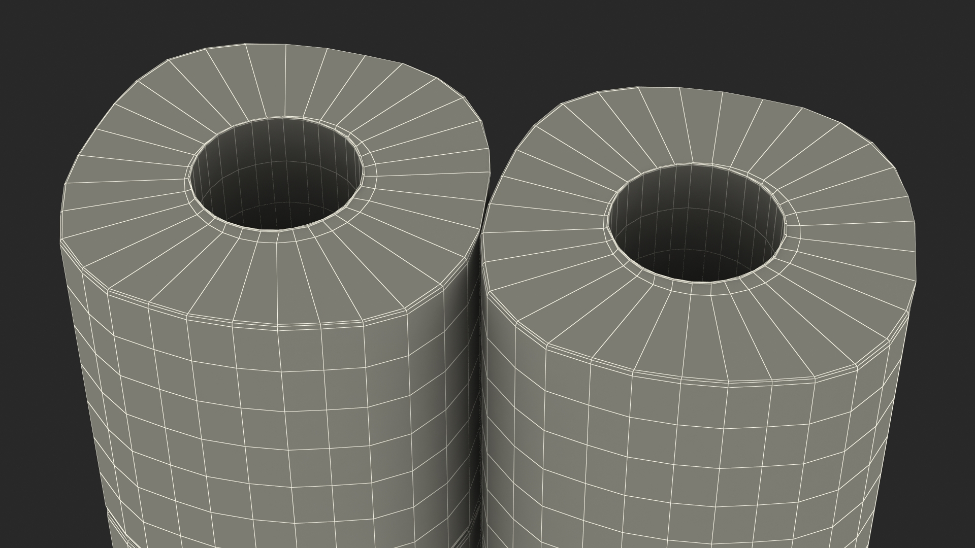 3D model Scott Regular Roll Toilet Tissue 4 Rolls