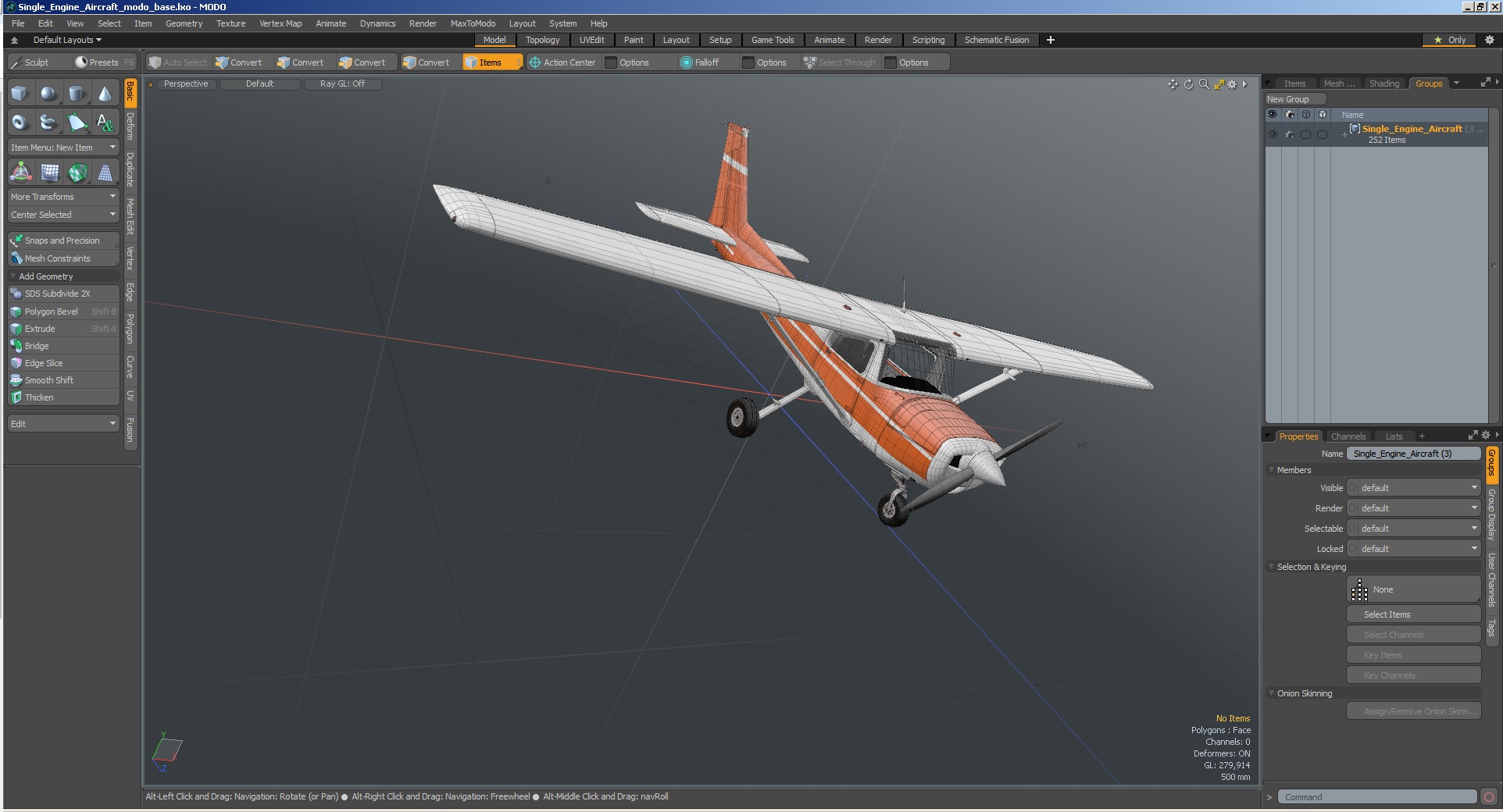Single Engine Aircraft 3D