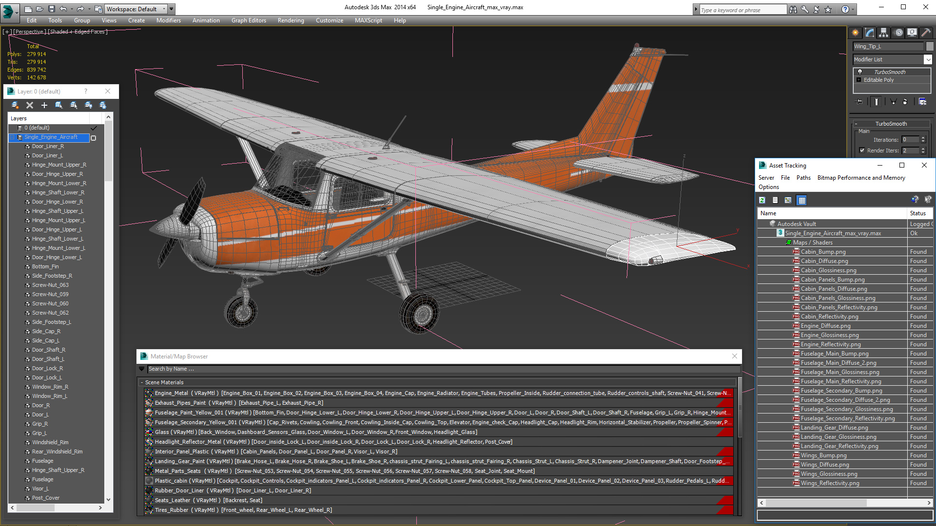 Single Engine Aircraft 3D
