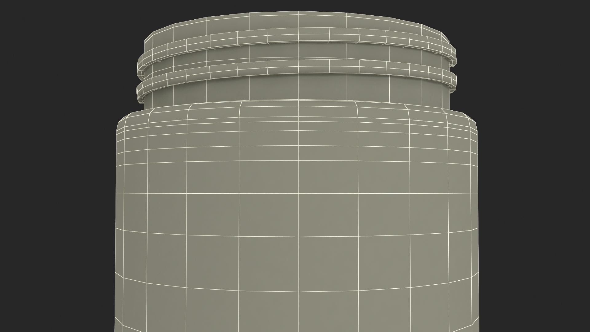 JNV Direct Chlorine Pool Water Tests Jar Opened 3D