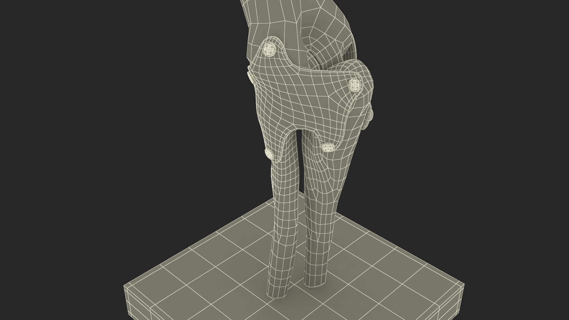 Elbow Joint Rigged for Maya 3D