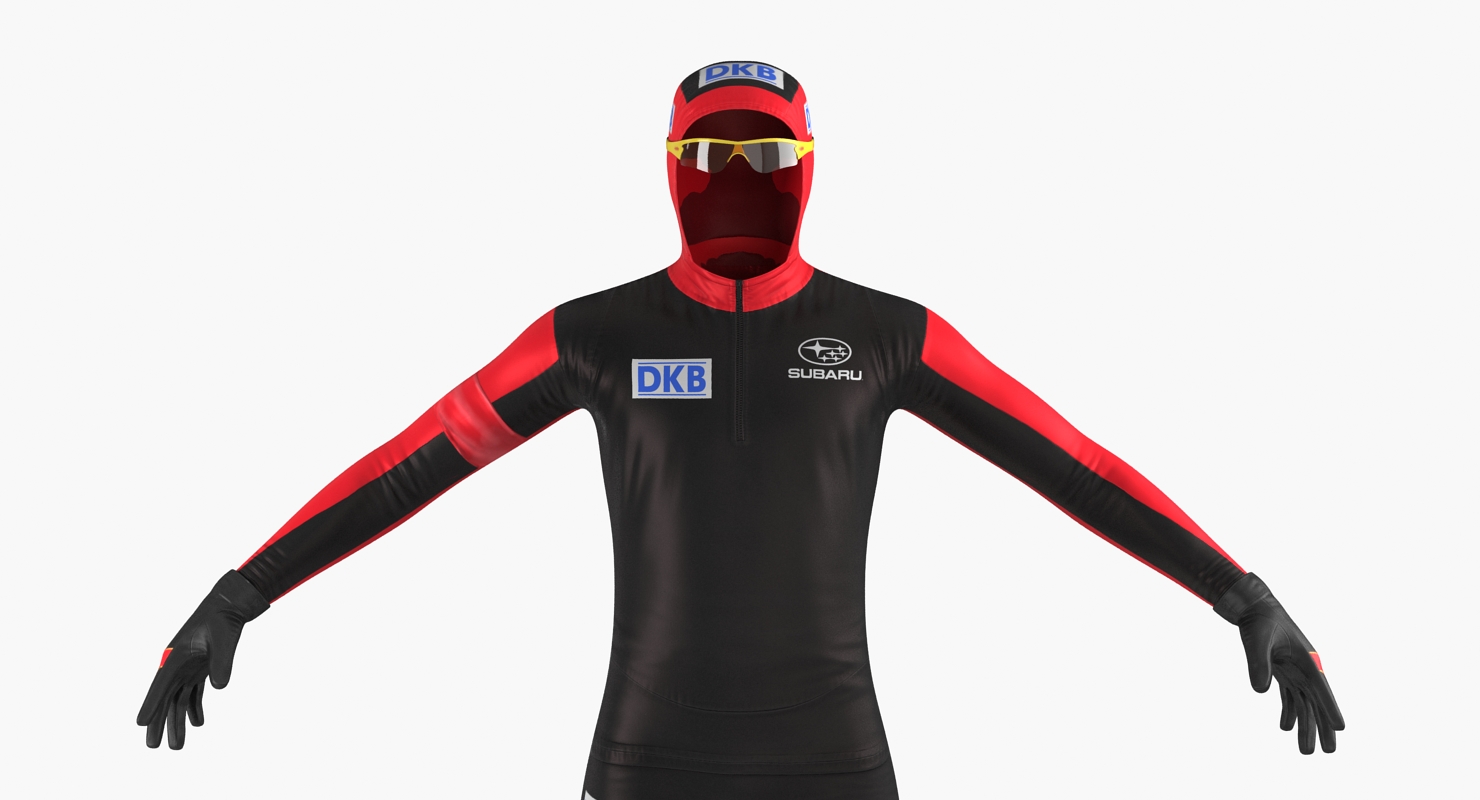 Speed Skater Suit 3D