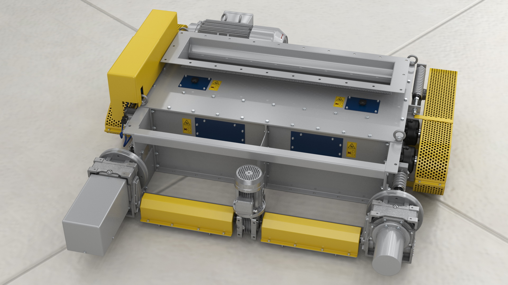 Crushing Mill Machine Fragola 3D model