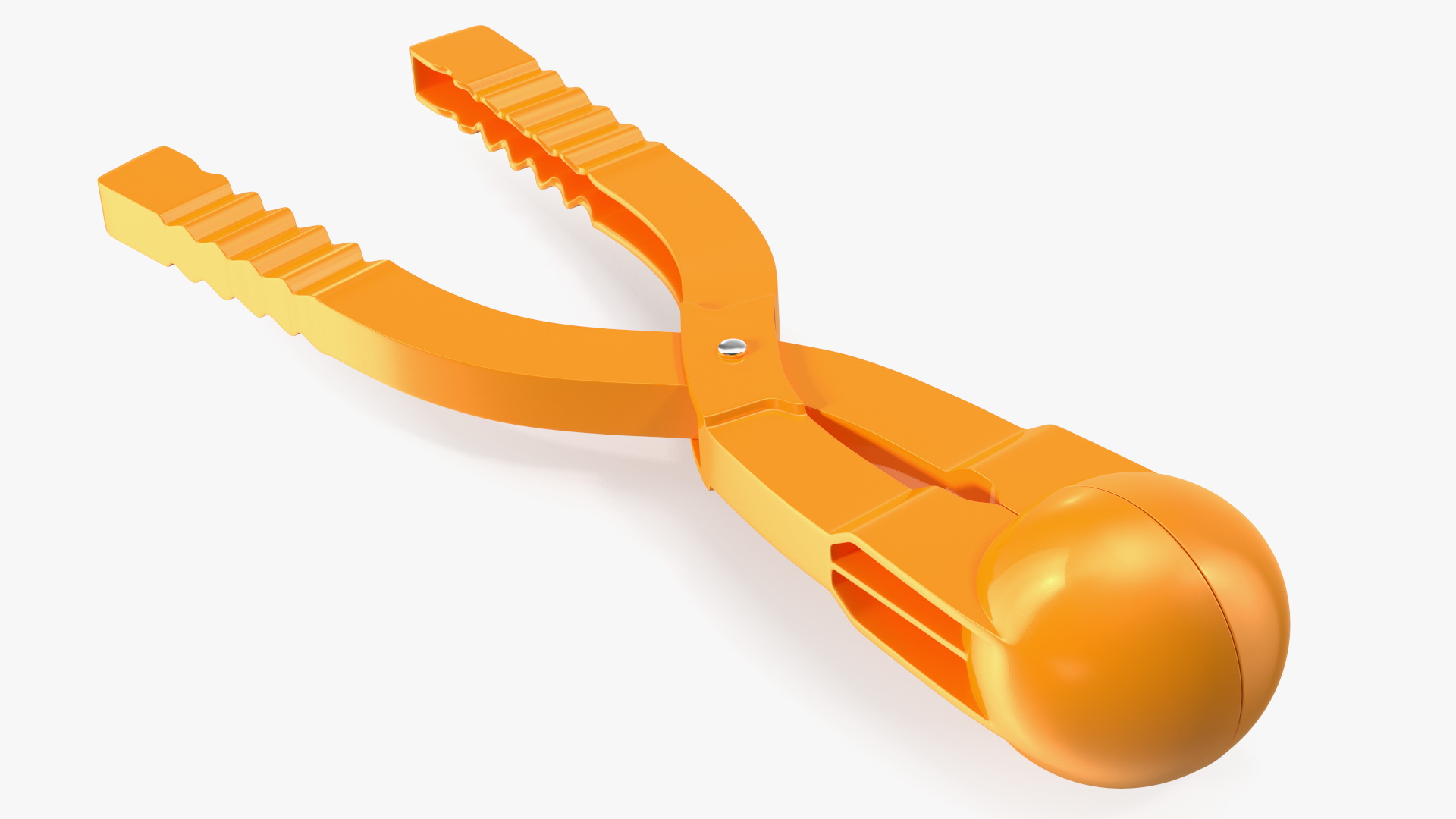 Snowball Maker Clip Tool 3D model