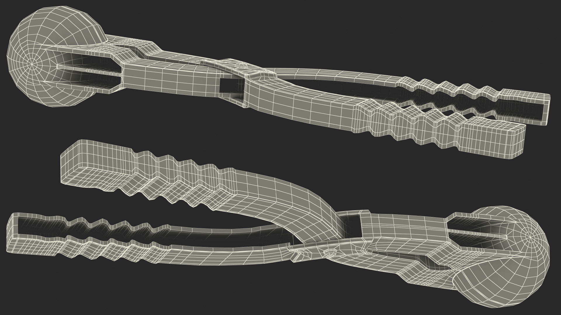 Snowball Maker Clip Tool 3D model