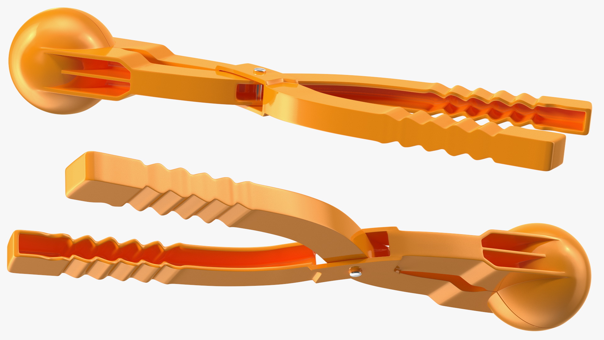 Snowball Maker Clip Tool 3D model