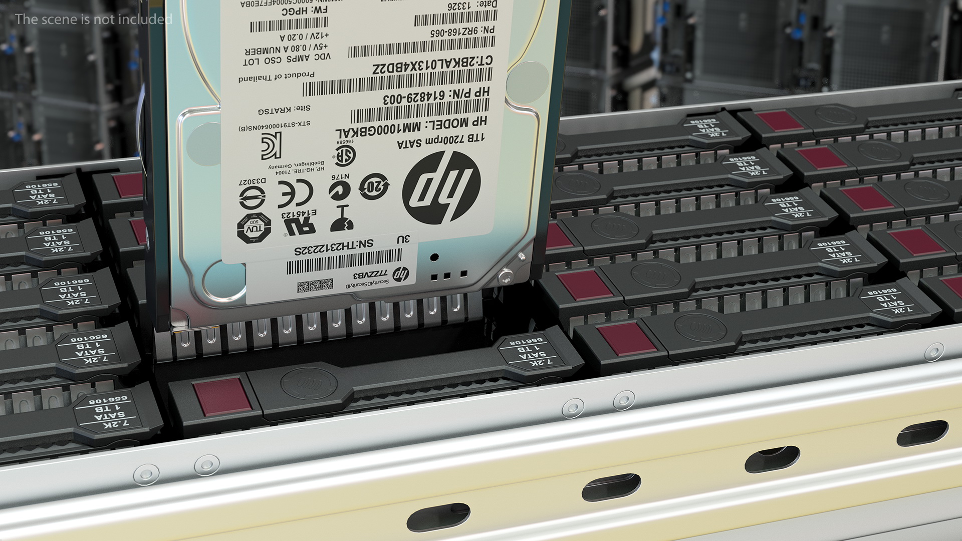 3D model Server SATA HDD Case
