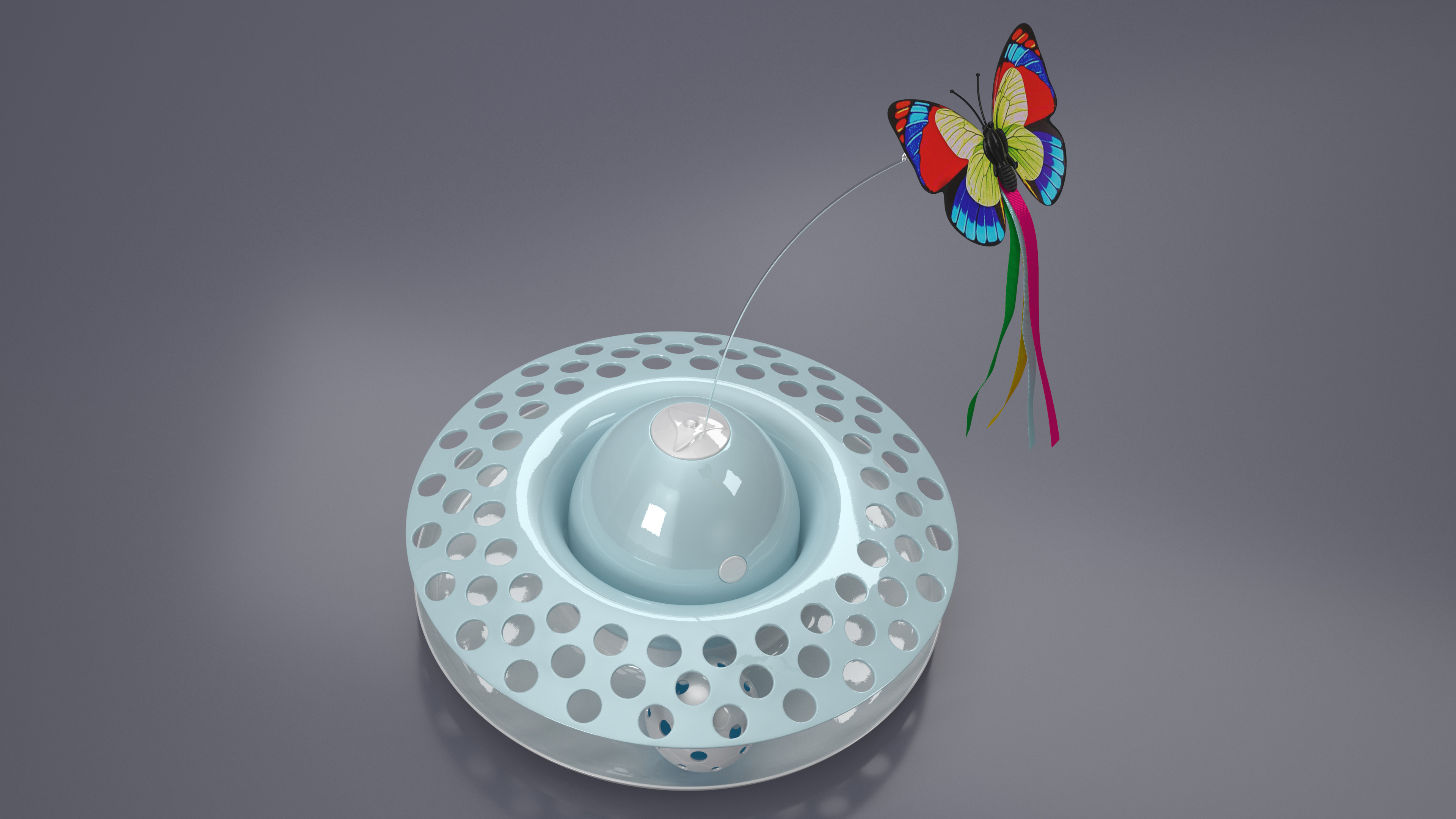 Cat Teaser Toy 3D model