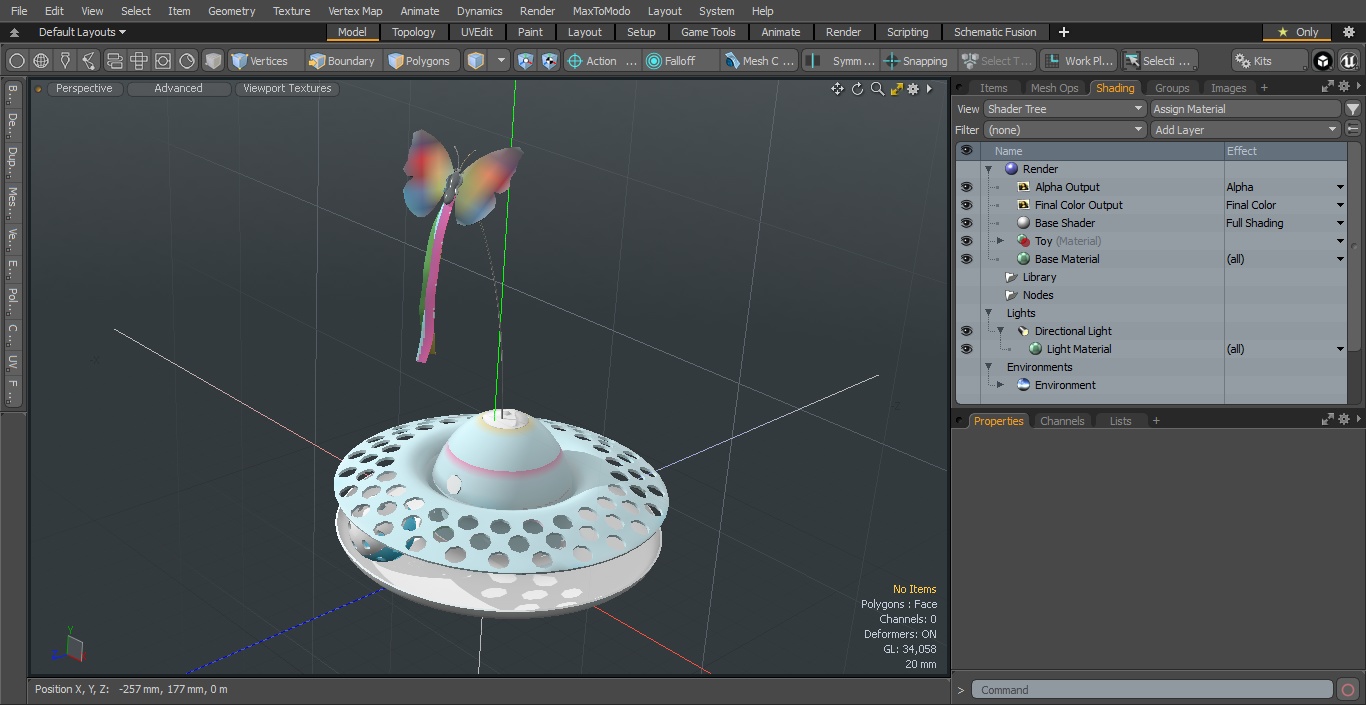 Cat Teaser Toy 3D model