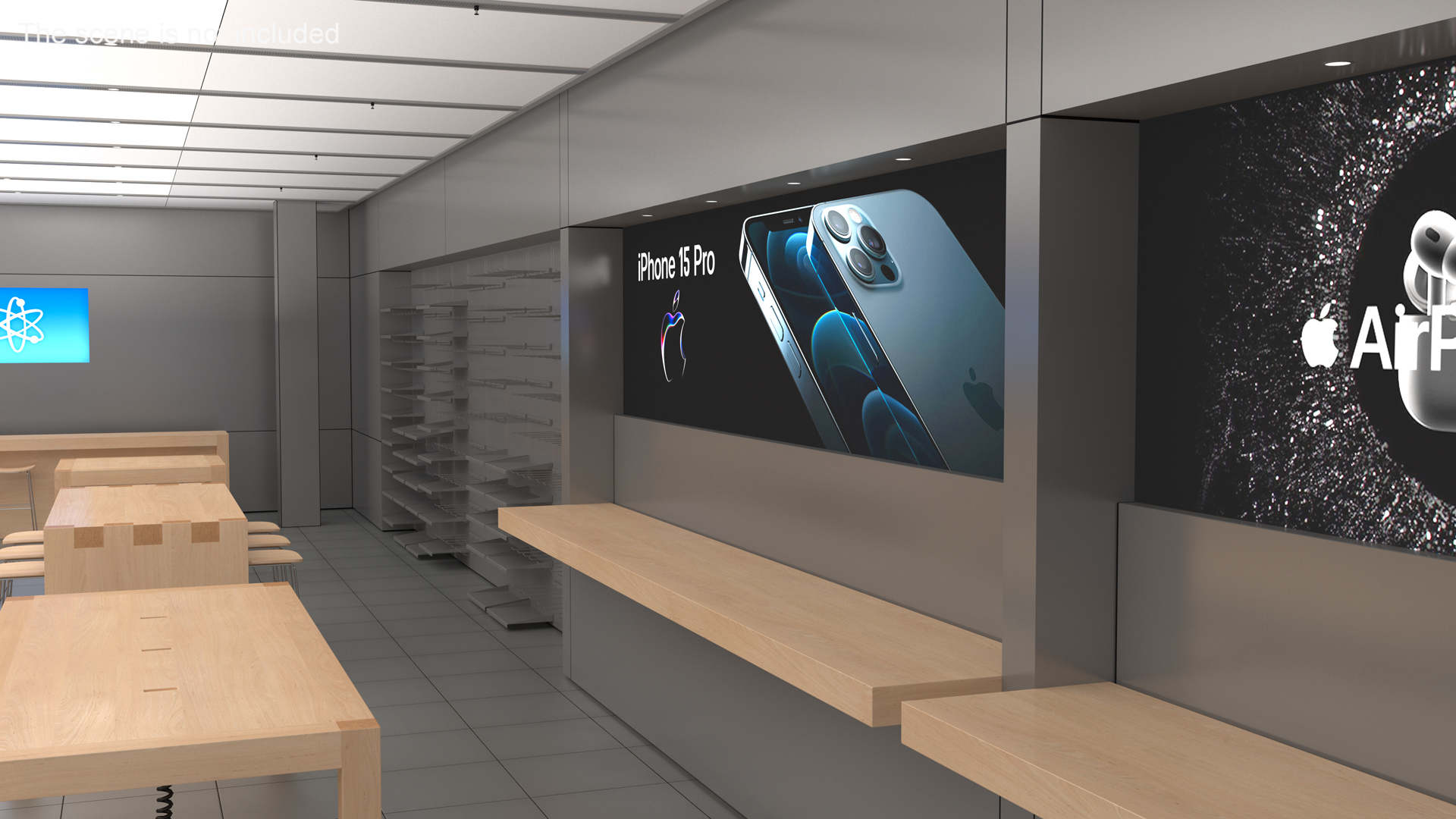 3D model Apple Store Building