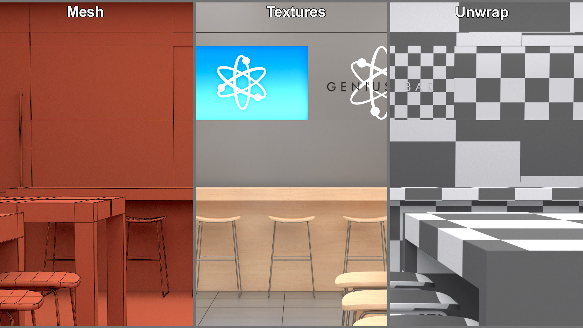 3D model Apple Store Building