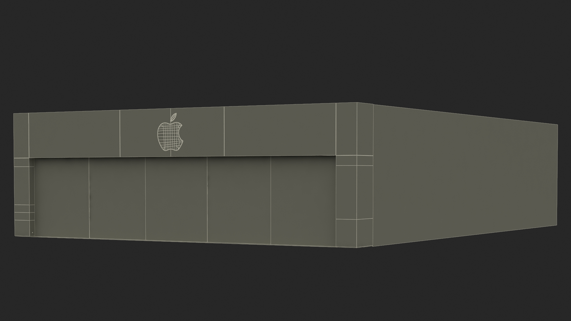 3D model Apple Store Building