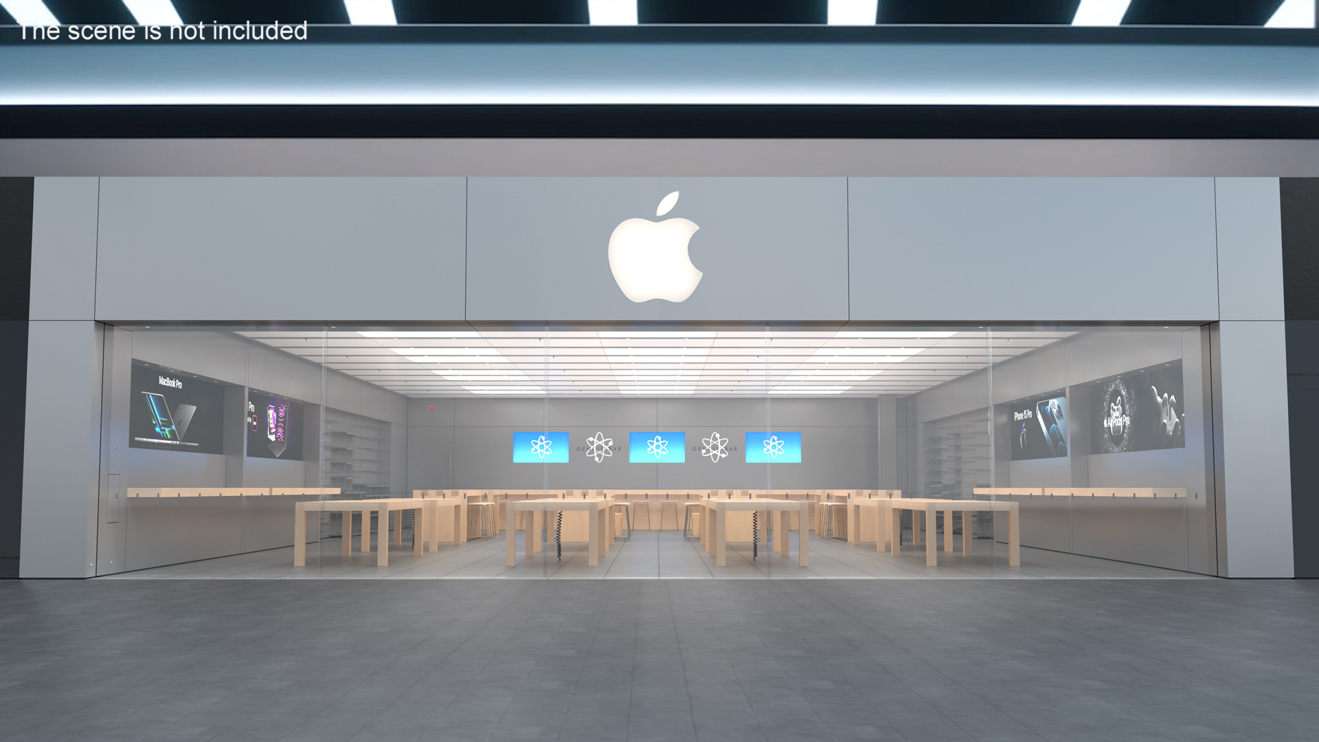 3D model Apple Store Building