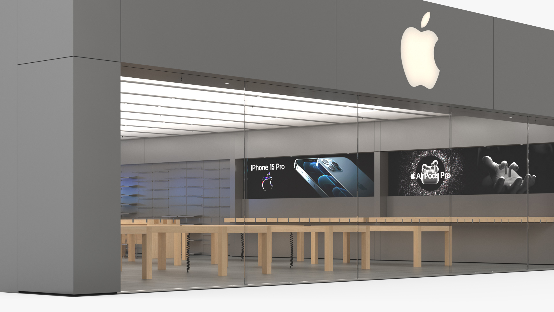 3D model Apple Store Building