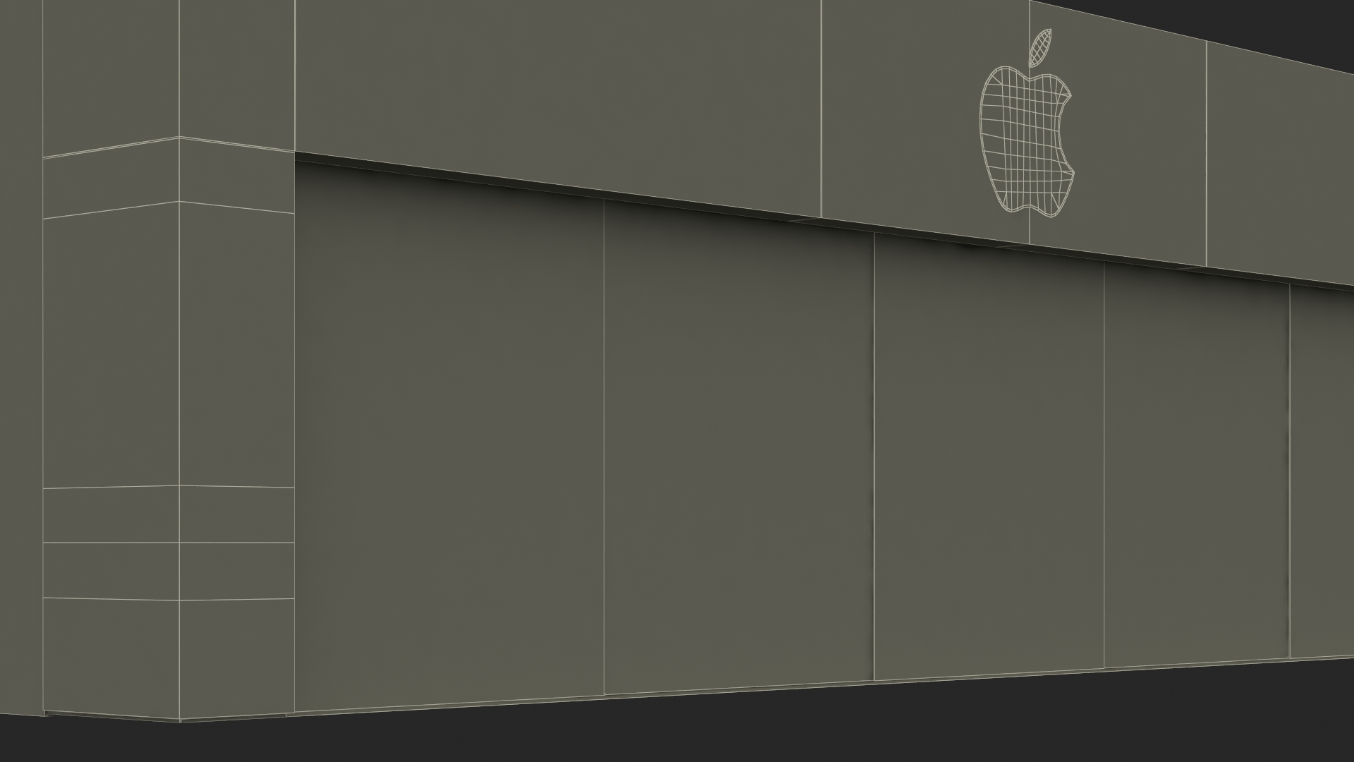 3D model Apple Store Building