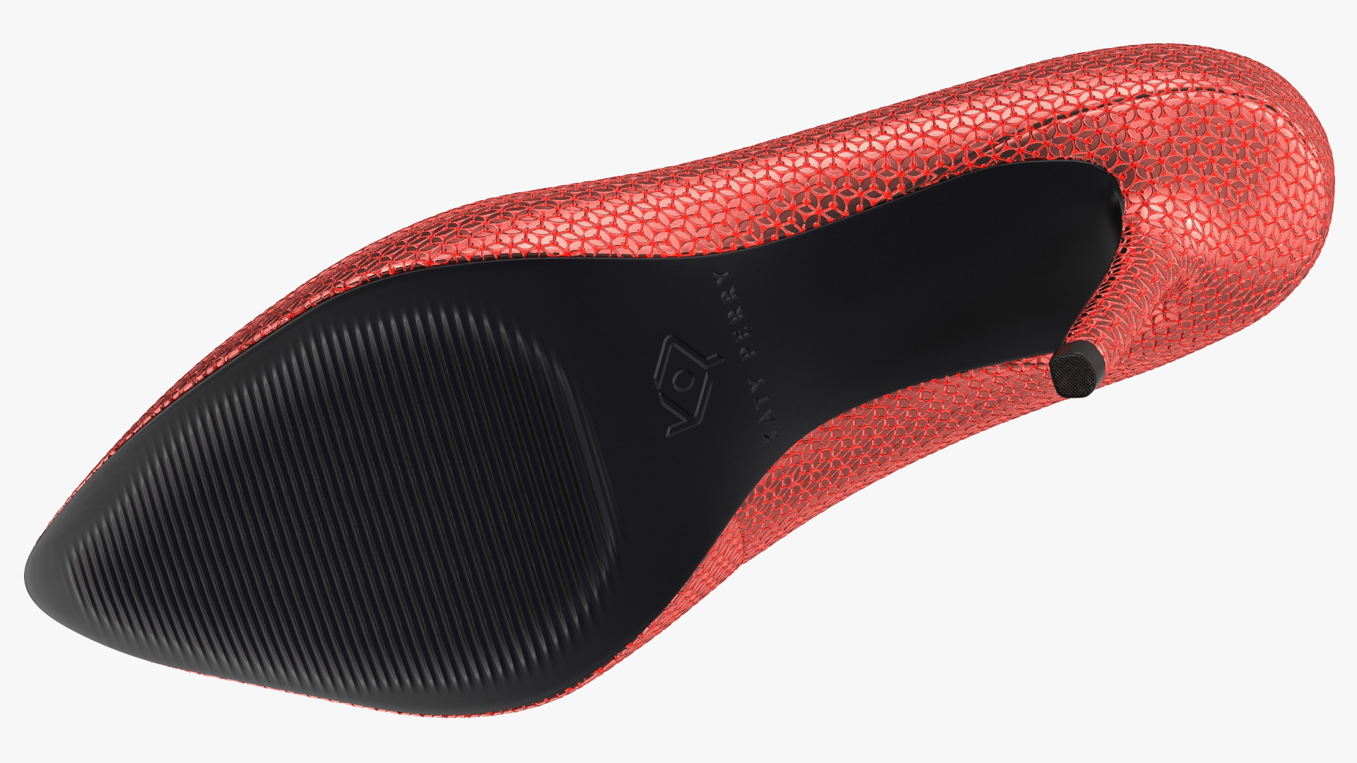 Katy Perry Red Glitter Sissy Pumps 3D model