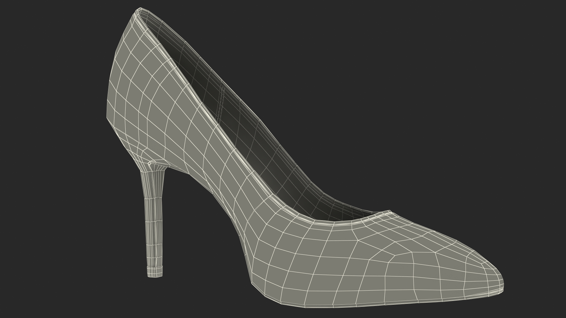 Katy Perry Red Glitter Sissy Pumps 3D model