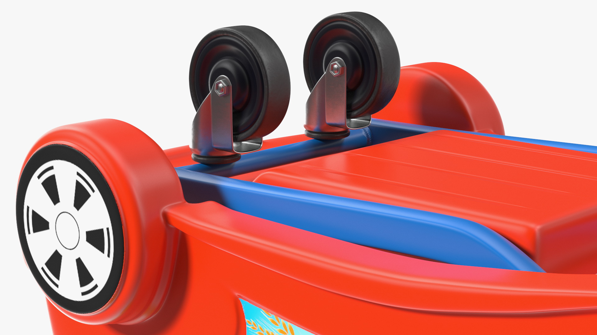 3D Supermarket Toy Car Shopping Trolley