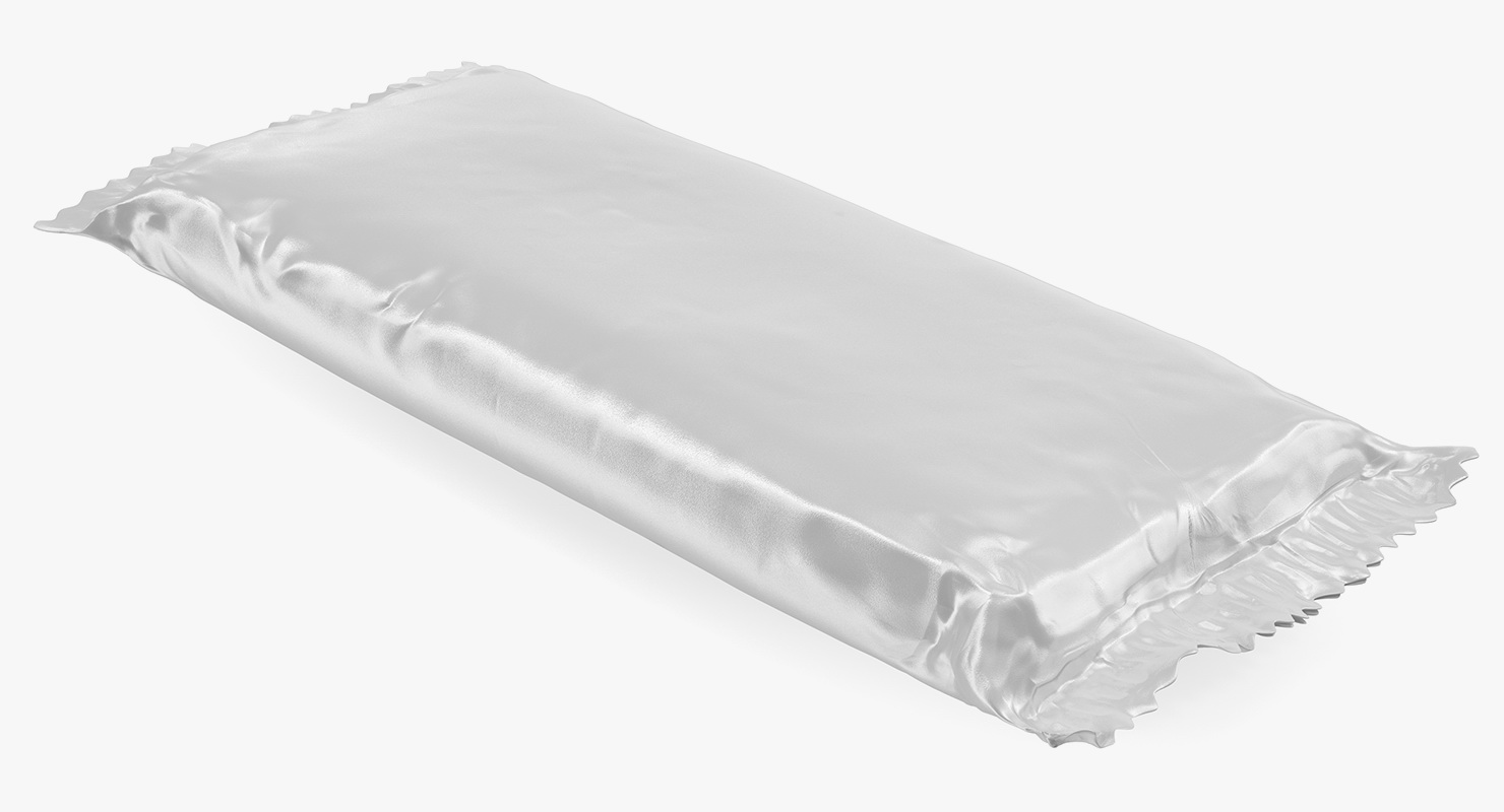 3D model Big White Papper Chocolate Bar