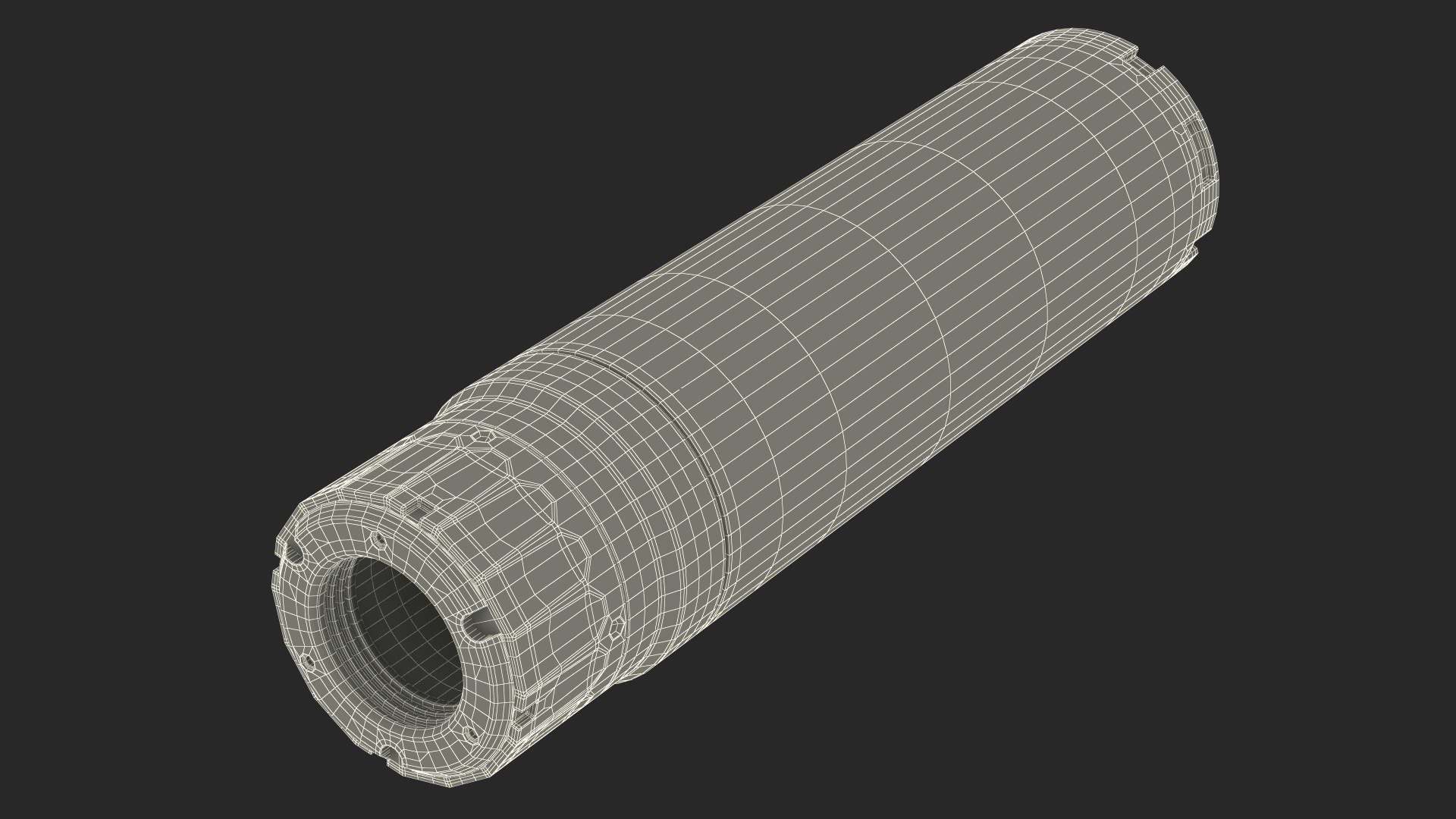 3D model Suppressor for SIG Sauer Rifle